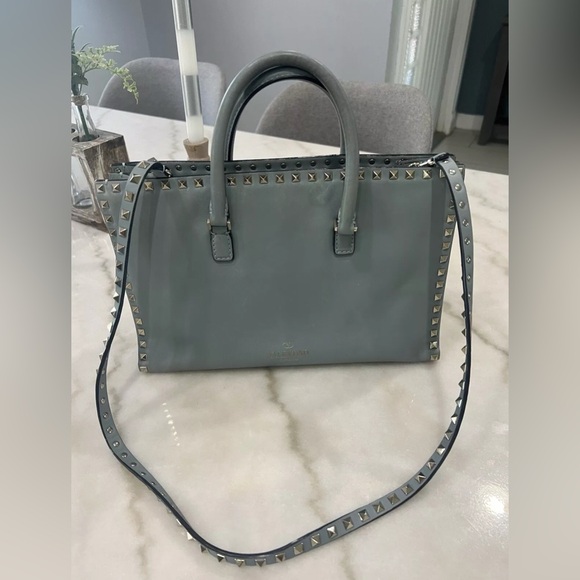 Valentino Garavani Rockstud Top Handle Bag - Picture 2 of 16